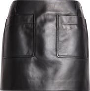 Bottega Veneta Napa Leather Miniskirt