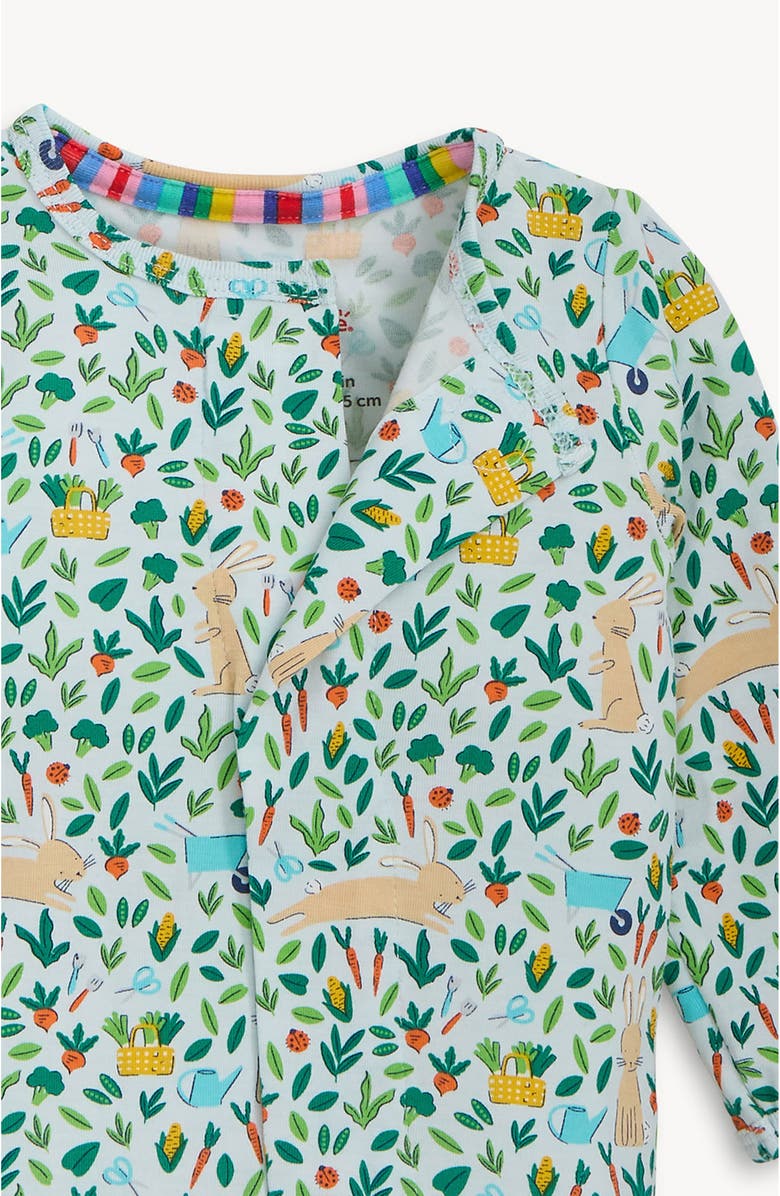 Magnetic Me Bunny Garden Magnetic Footie, Alternate, color, Bunny Garden