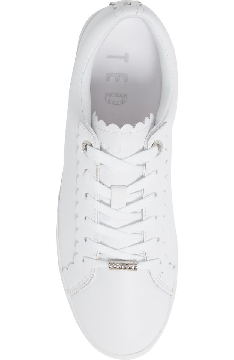 Ted Baker London Feeki Leather Lace-Up Sneaker, Alternate, color,