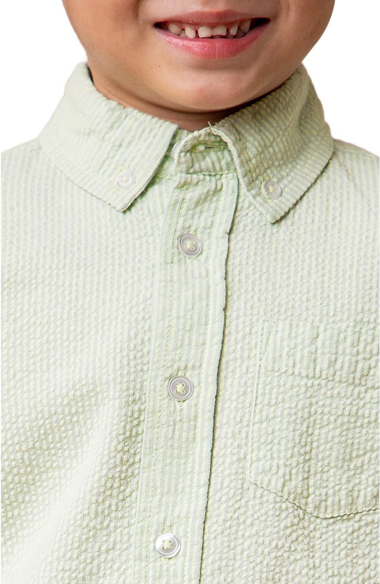 Hope & Henry Boys' Organic Seersucker Shirt, Kids, Alternate, color,