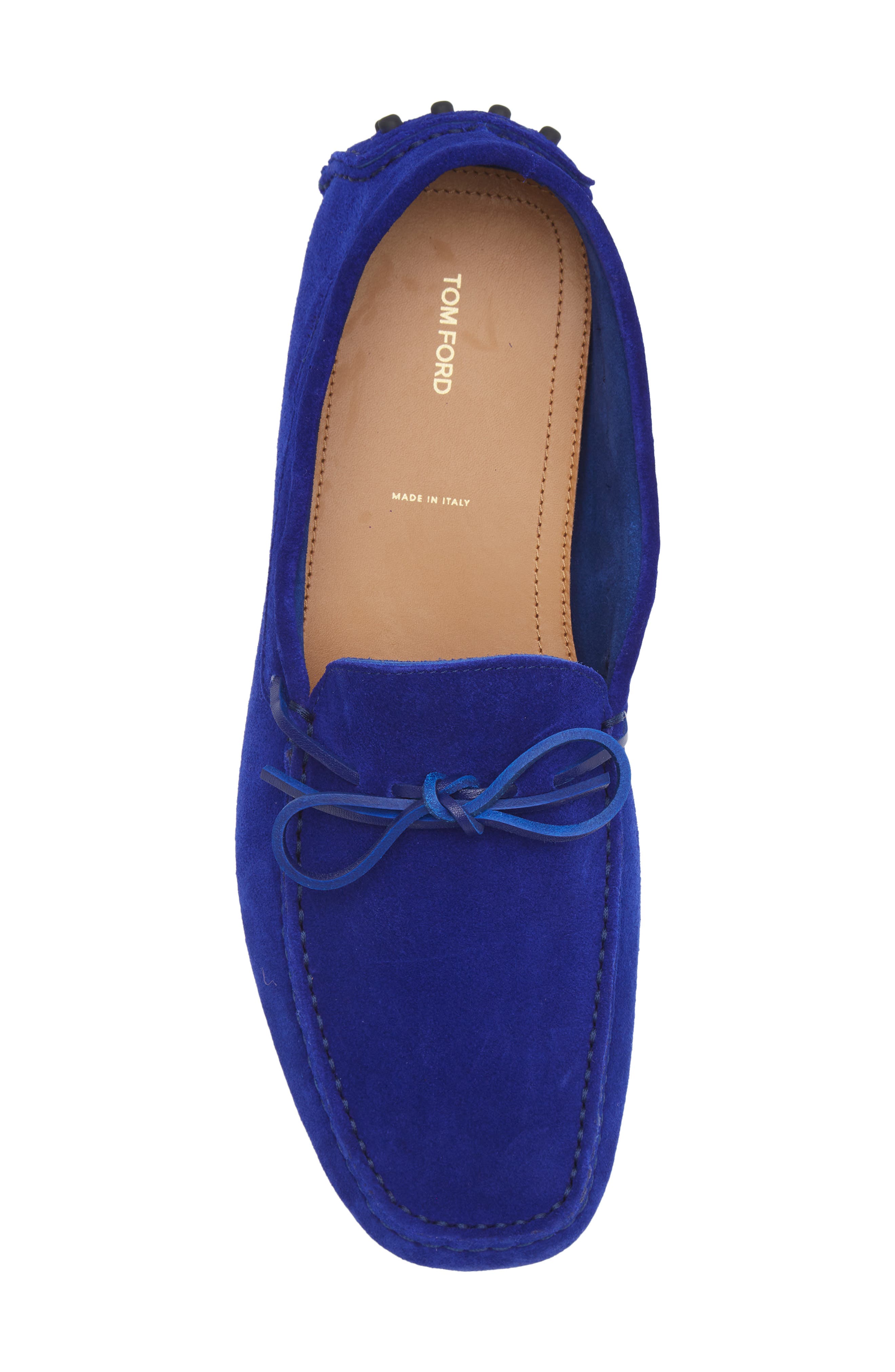 Suede Driving Shoe, Alternate, color, ELECTRIC PURPLE