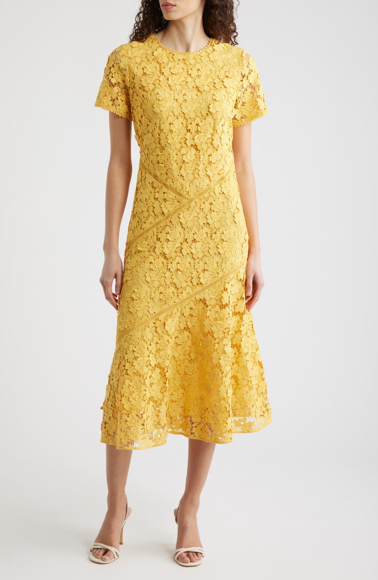 Elie Tahari The Marci Lace Dress, Main, color,
