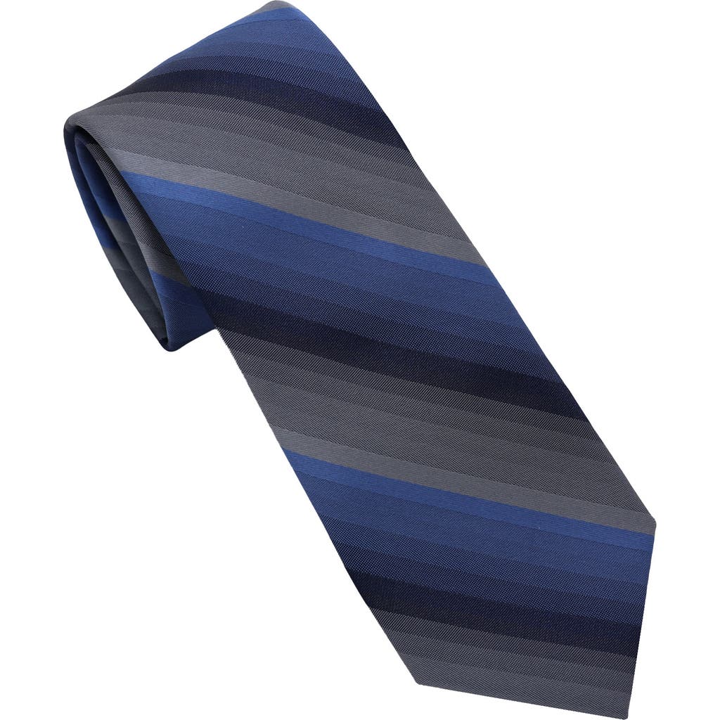 Dkny Bold Stripe Tie In Multi