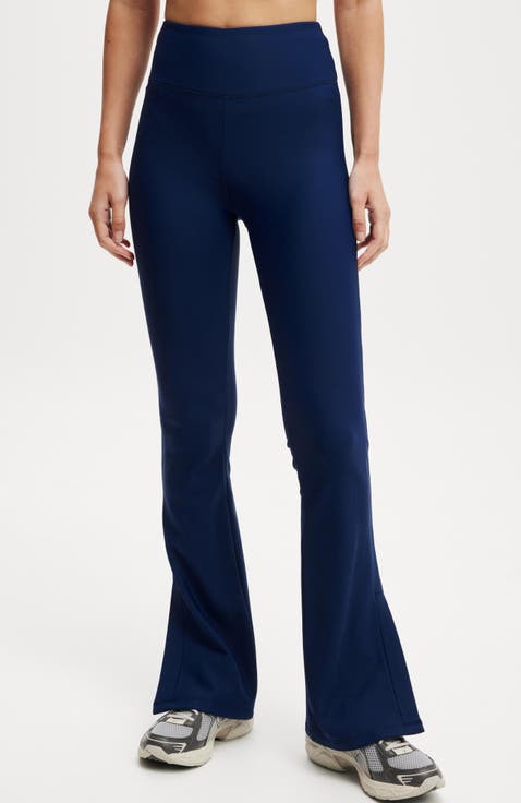 Women's Active Fleece Lined Split Leg Flare