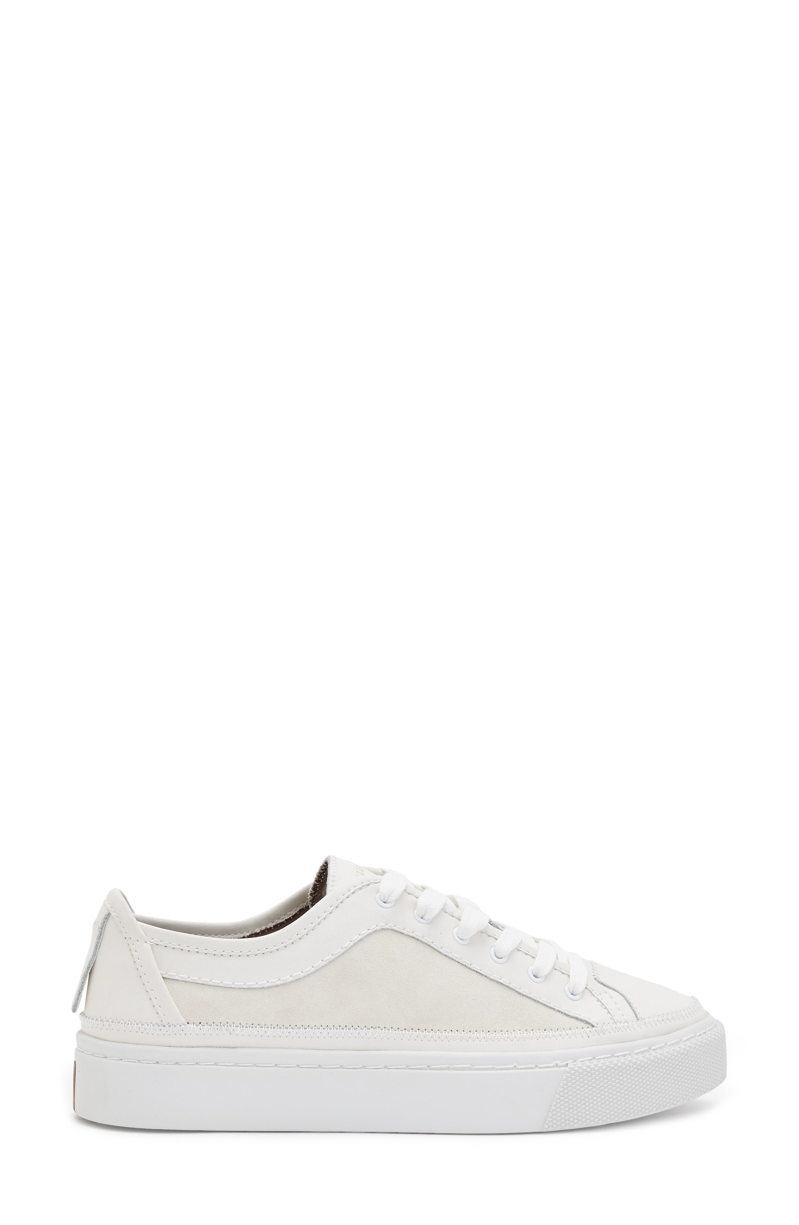 Milla Platform Sneaker, Alternate, color, CHALK WHITE