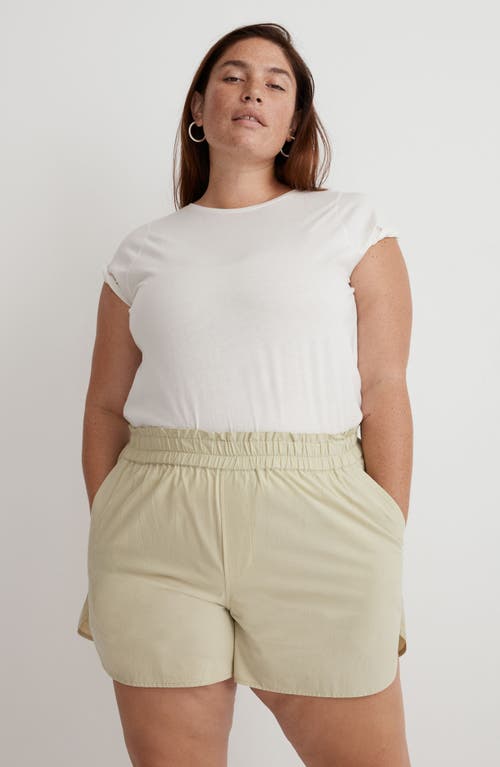 MADEWELL MADEWELL SIGNATURE POPLIN PULL-ON SHORTS 