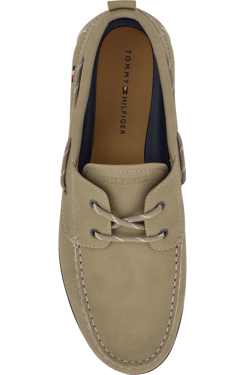 Tommy Hilfiger Sator Boat Sneaker, Alternate, color, Taupe