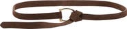MANGO Skinny Suede Belt