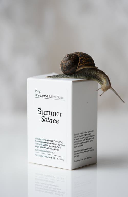 Summer Solace Tallow Pure Tallow Set Regenerative Tallow Balm In White