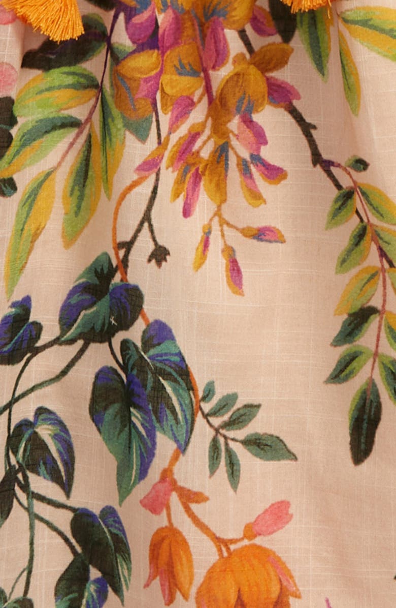 Zimmermann Kids' Tropicana Print Cotton Flip Dress, Alternate, color, 