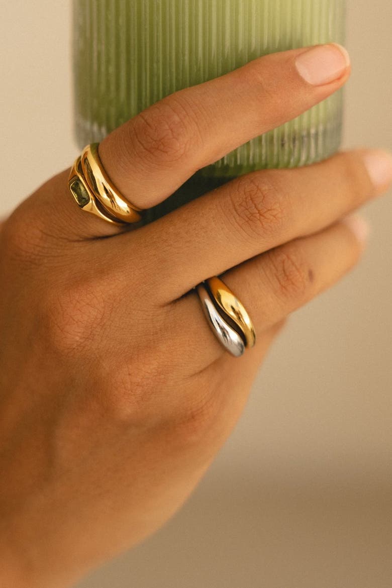 Mood Swings Ring, Alternate, color, Gold