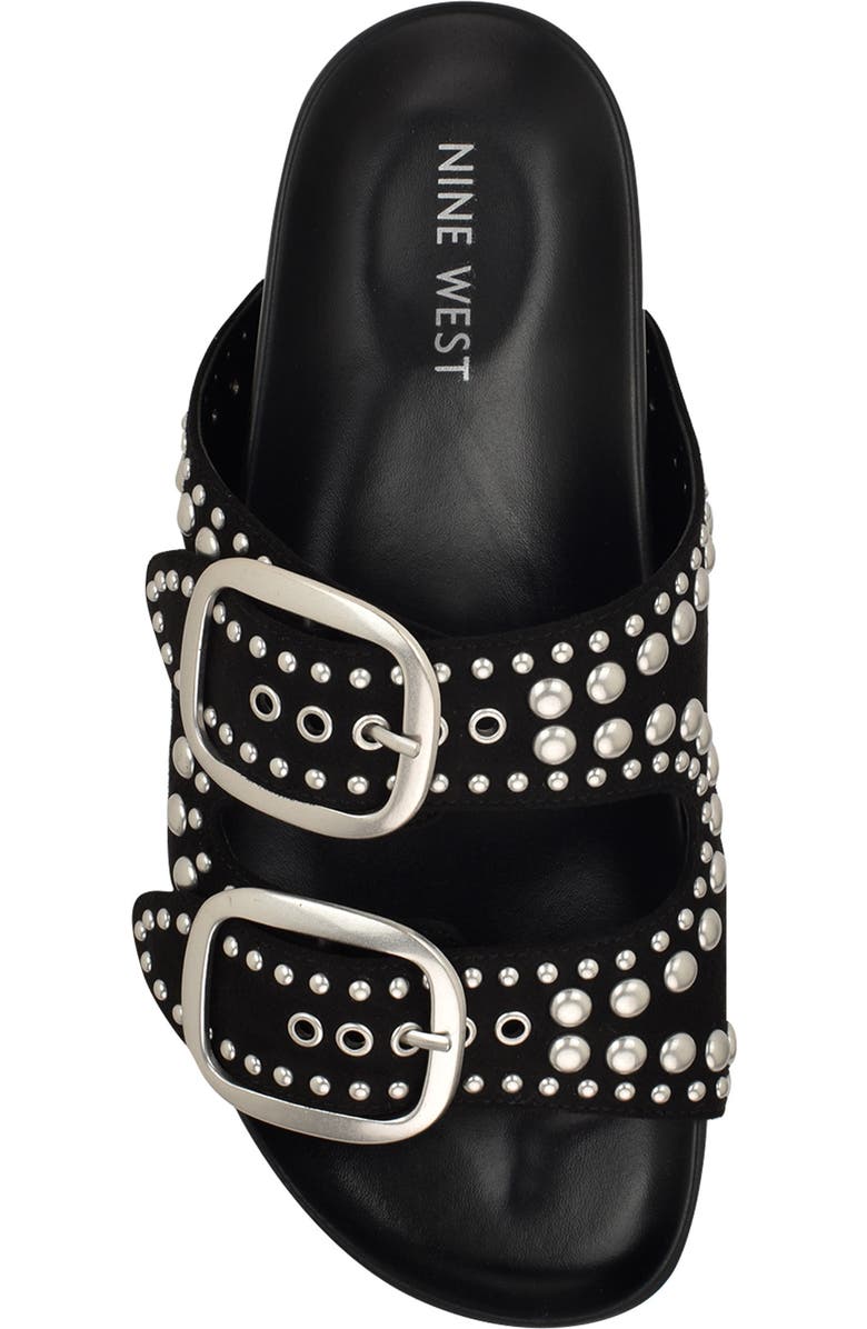 Nine West Flinne Studded Platform Sandal, Alternate, color,