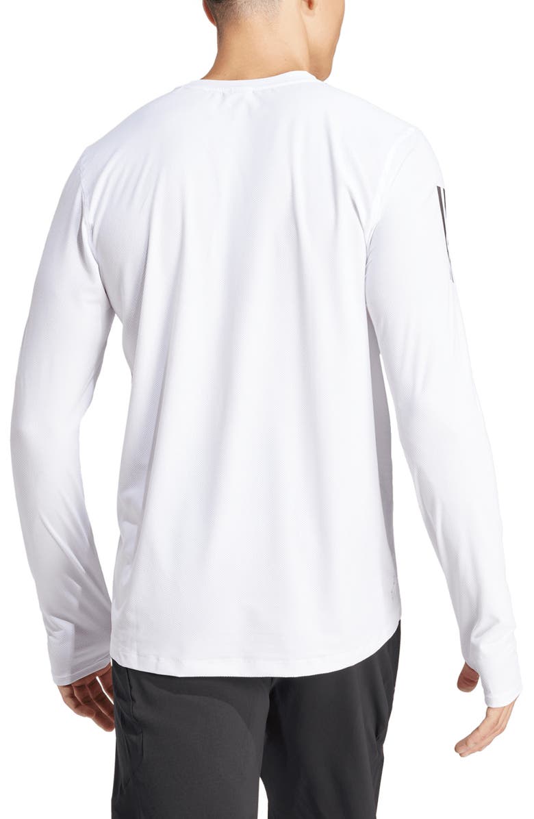 adidas Own the Run Long Sleeve T-Shirt, Alternate, color, 