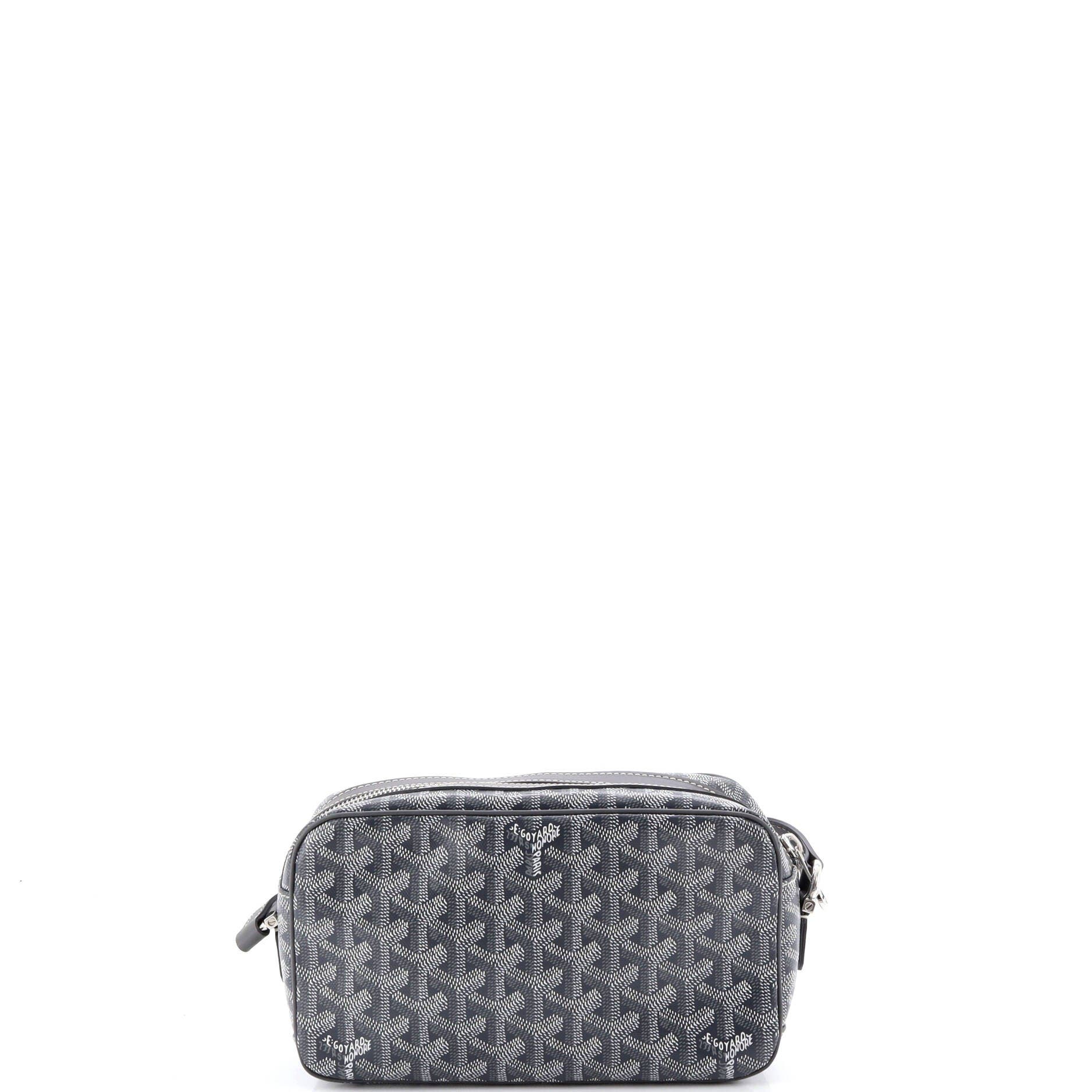 Pre-Owned Goyard Cap Vert Bag Coated Canvas, Alternate, color, Gray