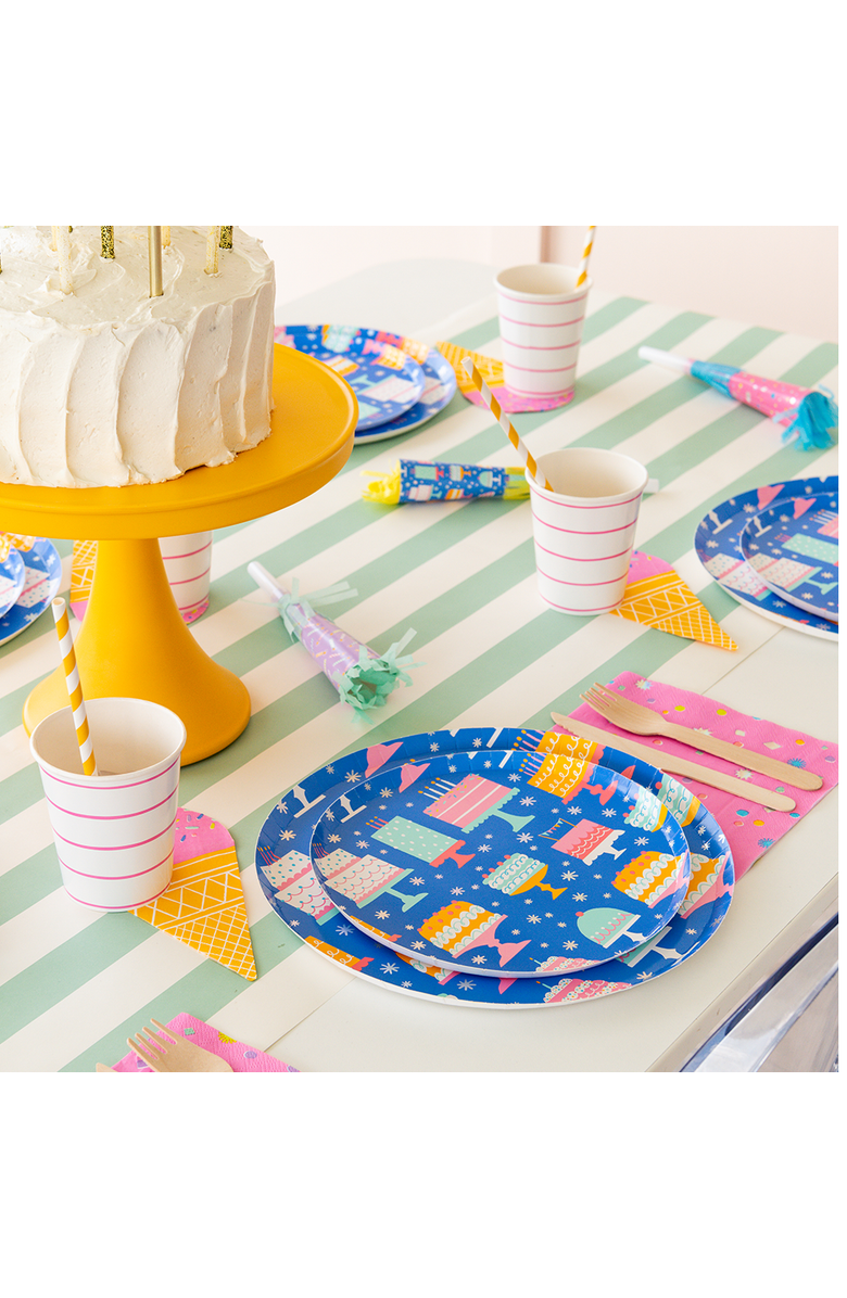 Daydream Society It
s A Birthday Cake Print Large Plates, Alternate, color, Assorted Pre-Pack