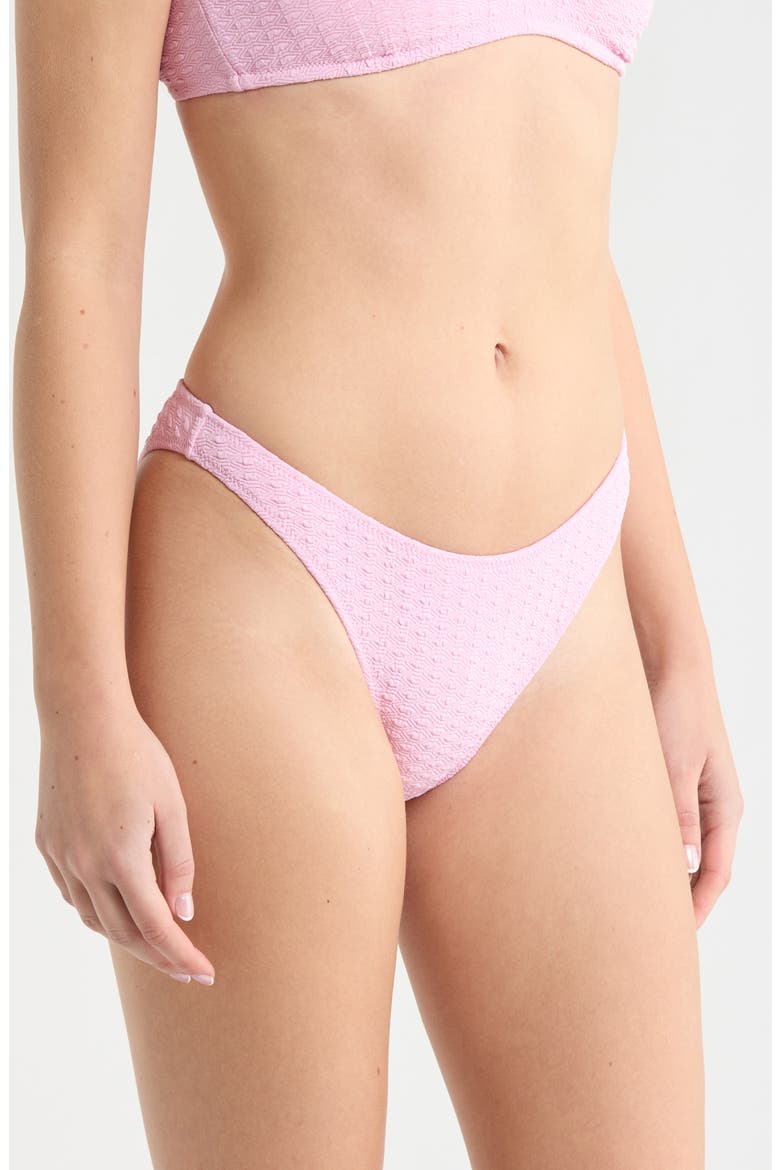 Haliewa Scoop Front Bikini Bottoms, Alternate, color, LILAC SACH