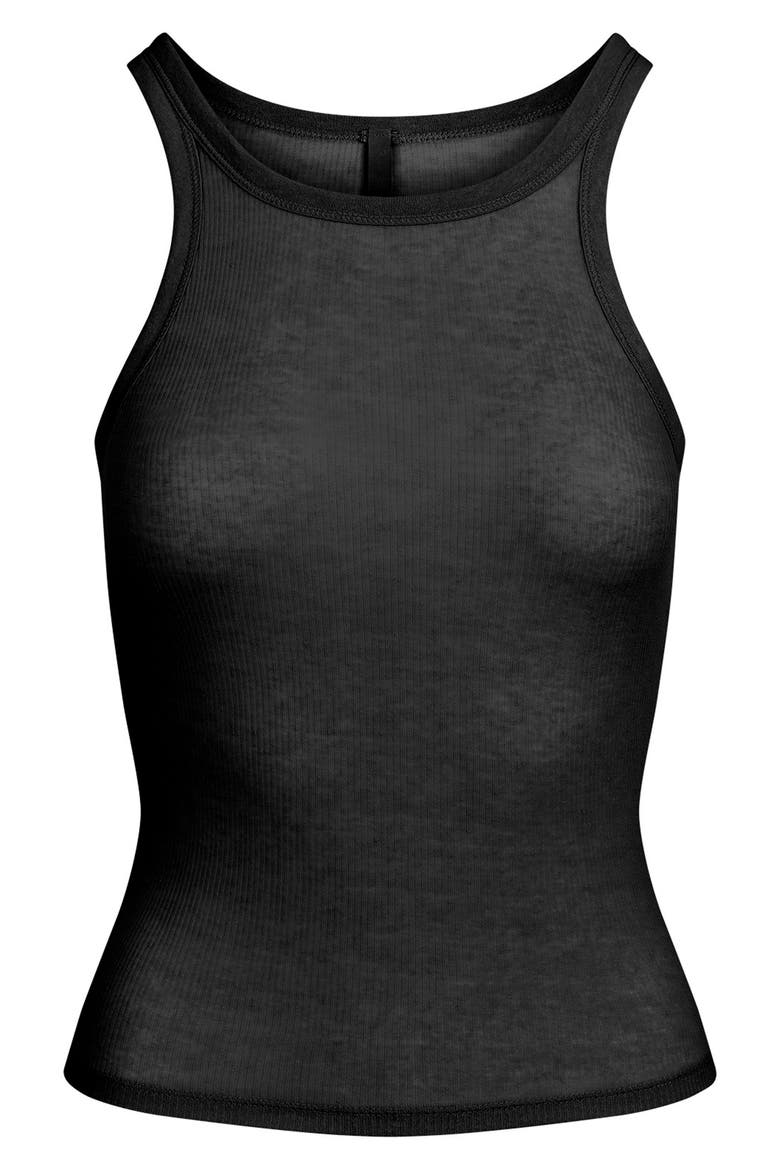 Sheer Rib Tank, Alternate, color, SOOT