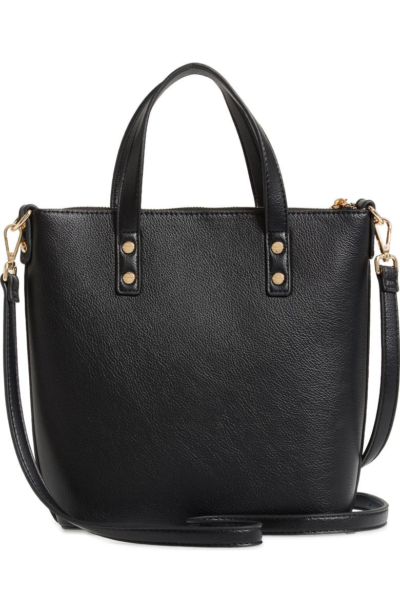 Mali + Lili Mia Mini Vegan Leather Tote, Alternate, color,
