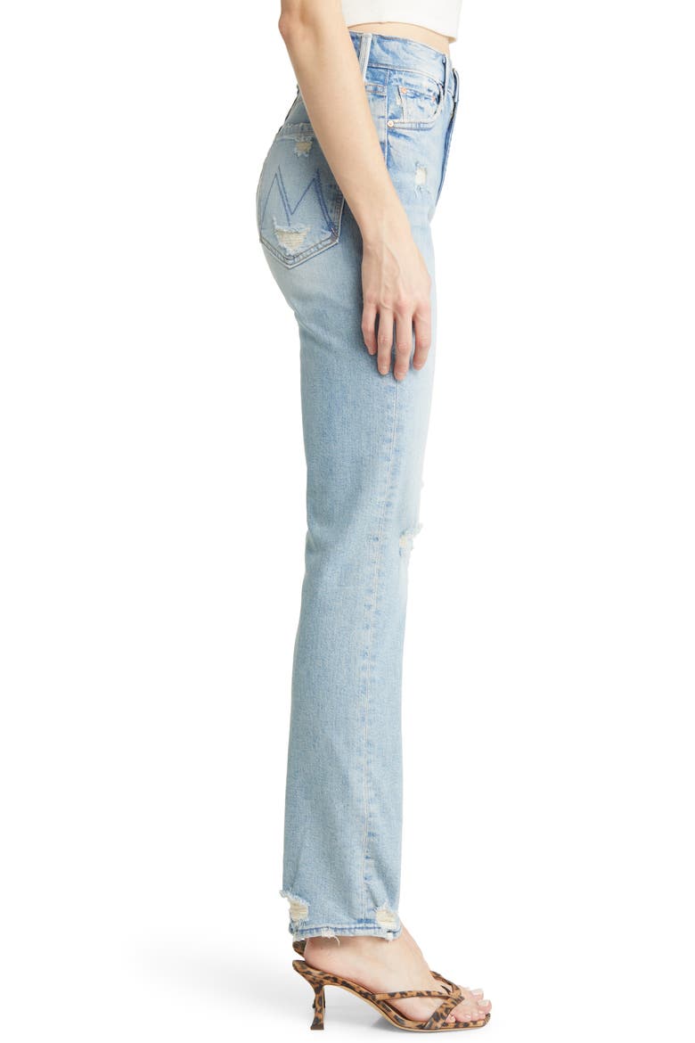 Rider Skimp High Waist Straight Leg Jeans, Alternate, color, THE CONFESSION