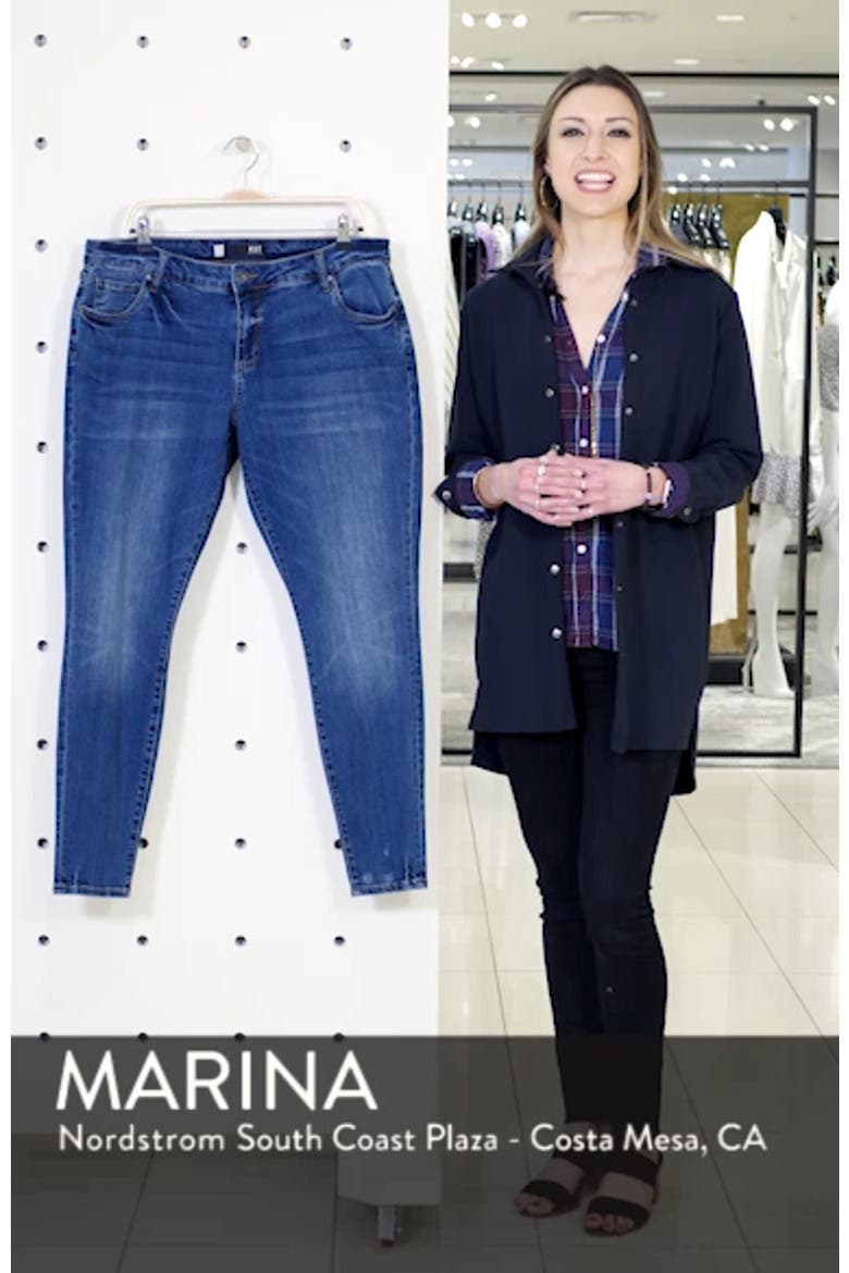 Donna Skinny Ankle Jeans video