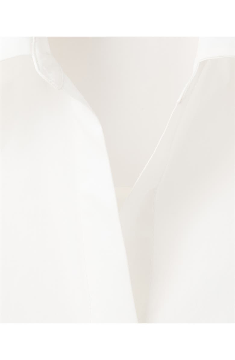 MANGO Sleeveless Cotton Button-Up Shirt, Alternate, color, White