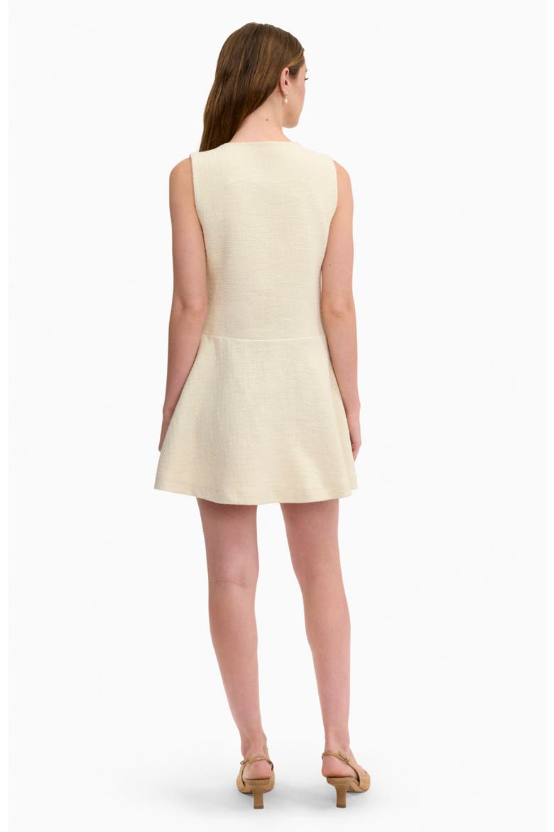 Margot Tweed Dress, Alternate, color, Cream
