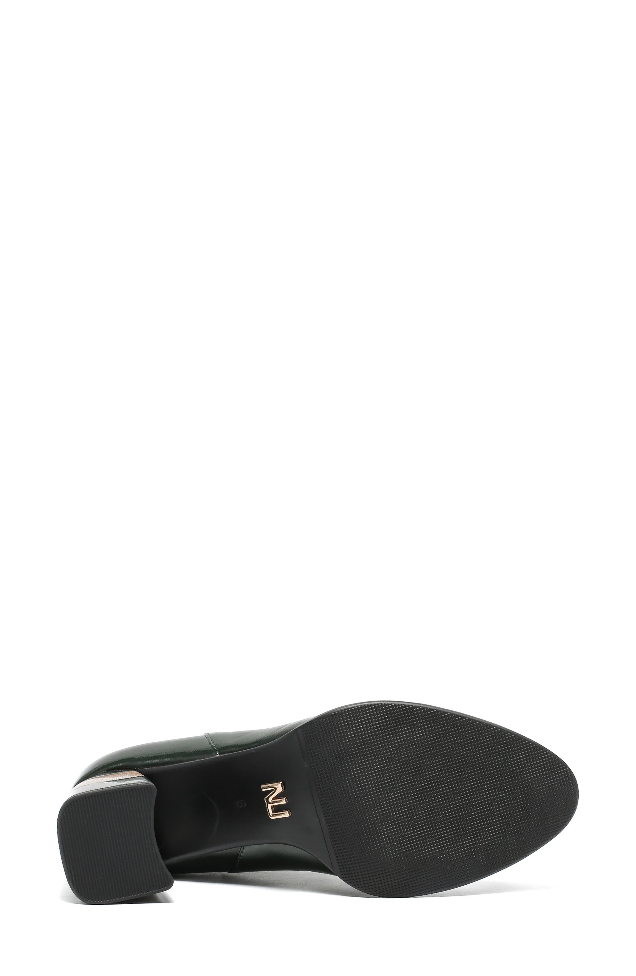 Rachel Top Zip Bootie, Alternate, color, GREEN