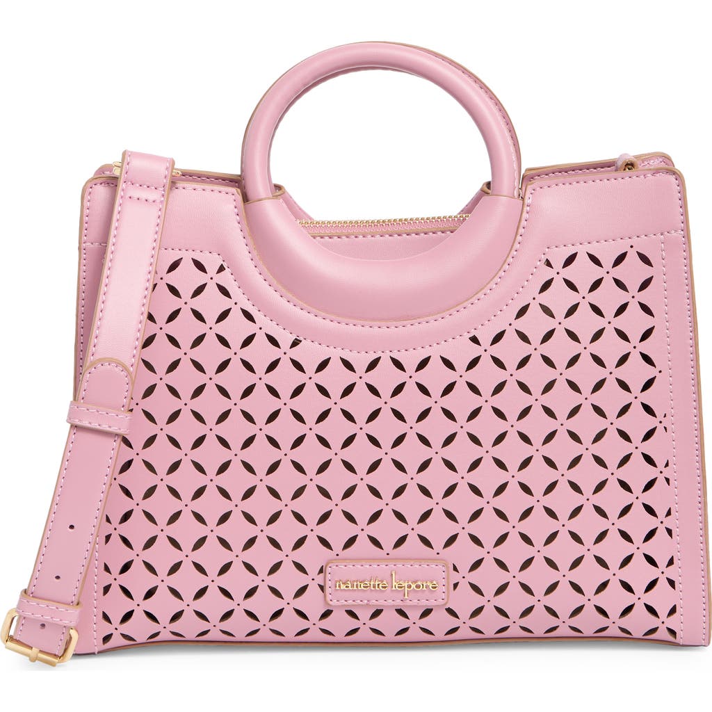 NANETTE LEPORE NANETTE LEPORE ROBINNE ROUND HANDLE SATCHEL