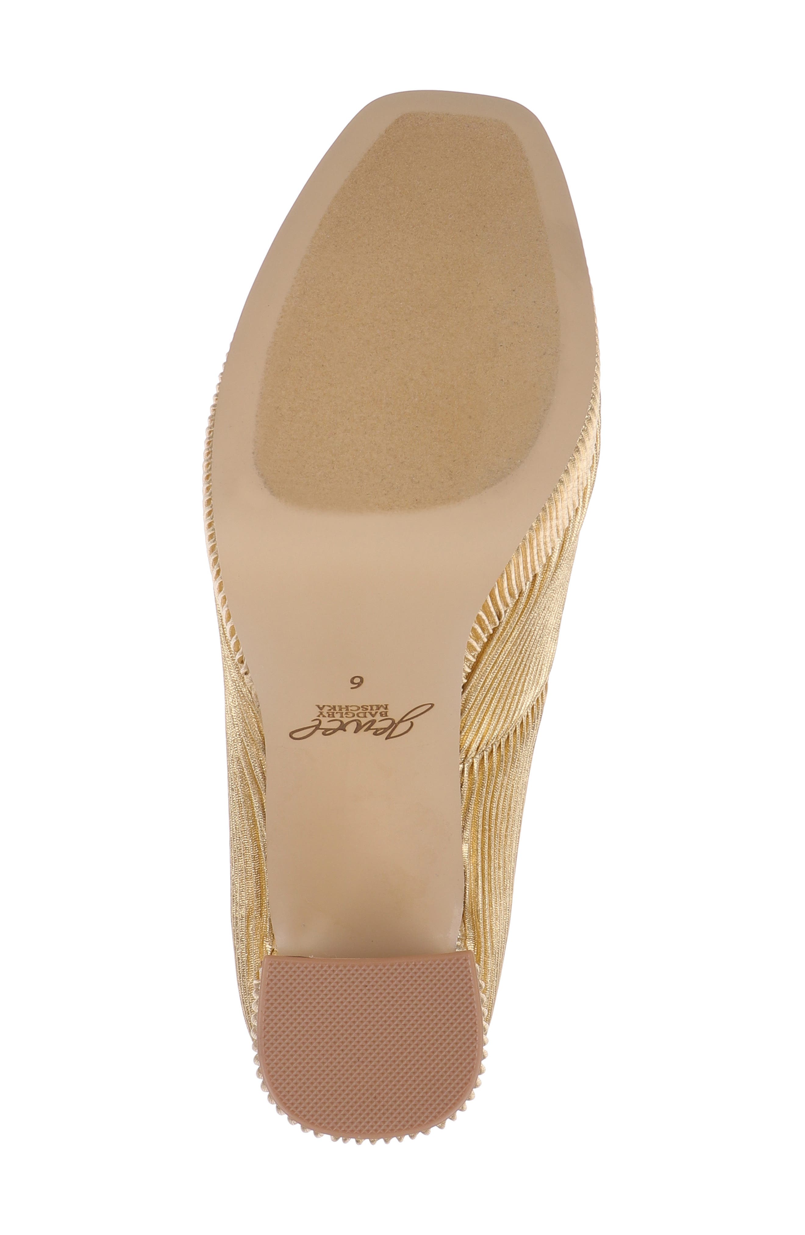 Banks T-Strap Platform Pump, Alternate, color, GOLD FABRIC