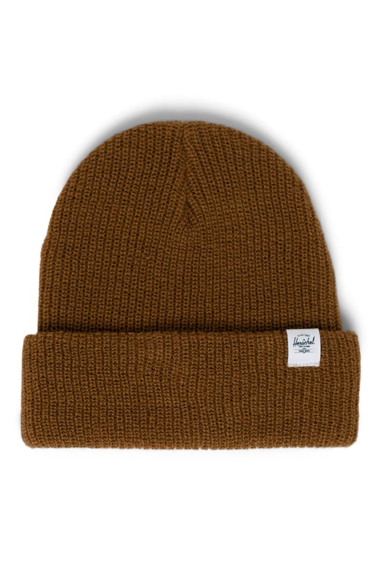 Quartz Cuff Beanie, Main, color, RUBBER