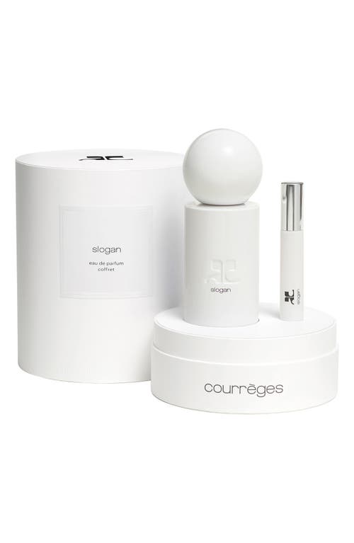 COURRÈGES COURRÈGES SLOGAN EAU DE PARFUM SET $220 VALUE