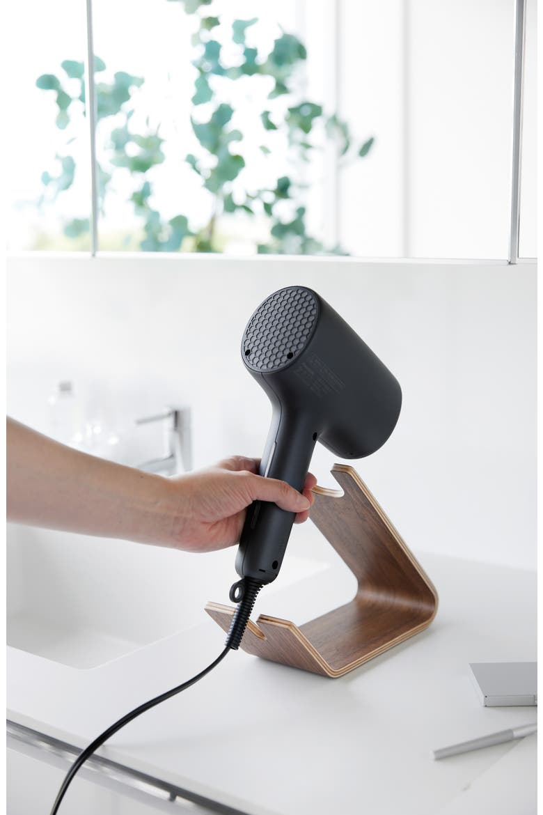 Hair Dryer & Iron Stand, Alternate, color, WALNUT