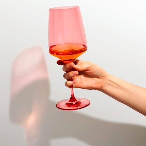 Viski Reserve Nouveau Crystal Wine Glasses Set Of 2