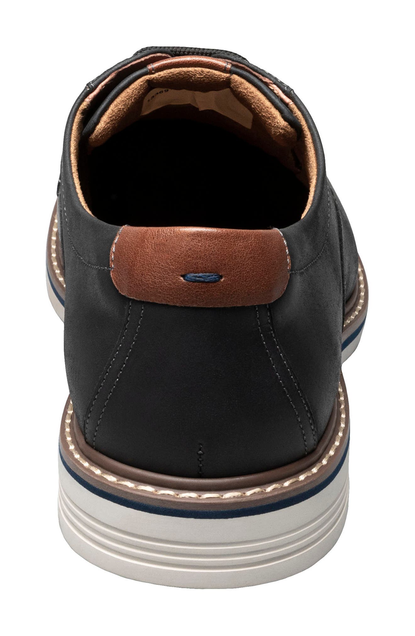 Norfolk Plain Toe Derby, Alternate, color, BLACK/ BLACK