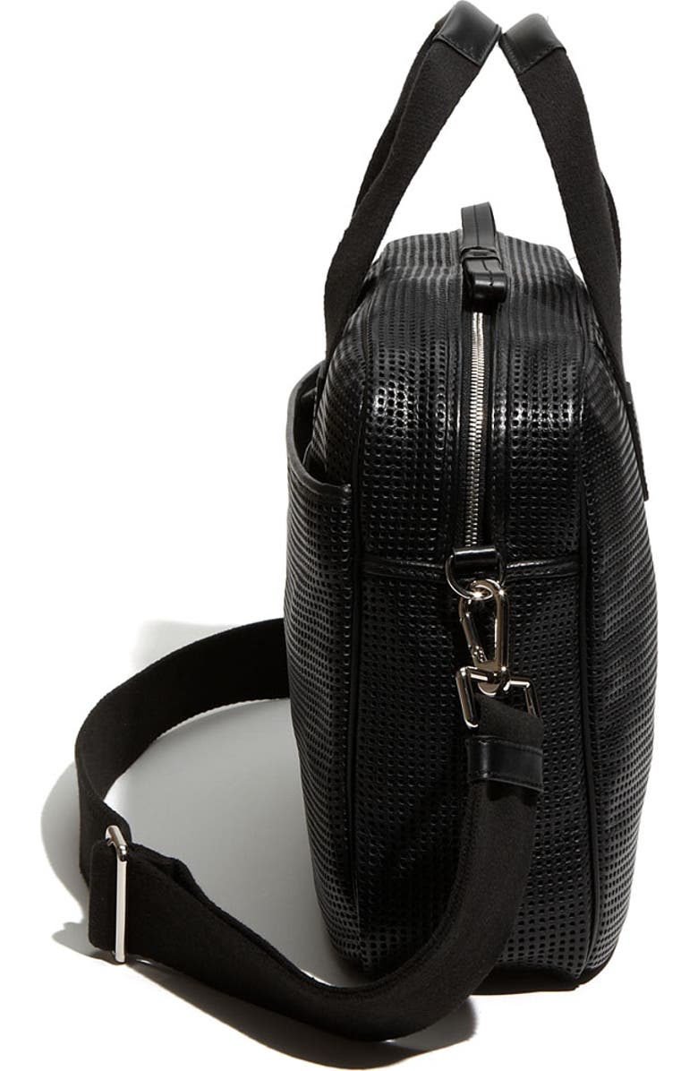 BOSS Hugo Boss 'Polka' Leather Briefcase, Alternate, color,