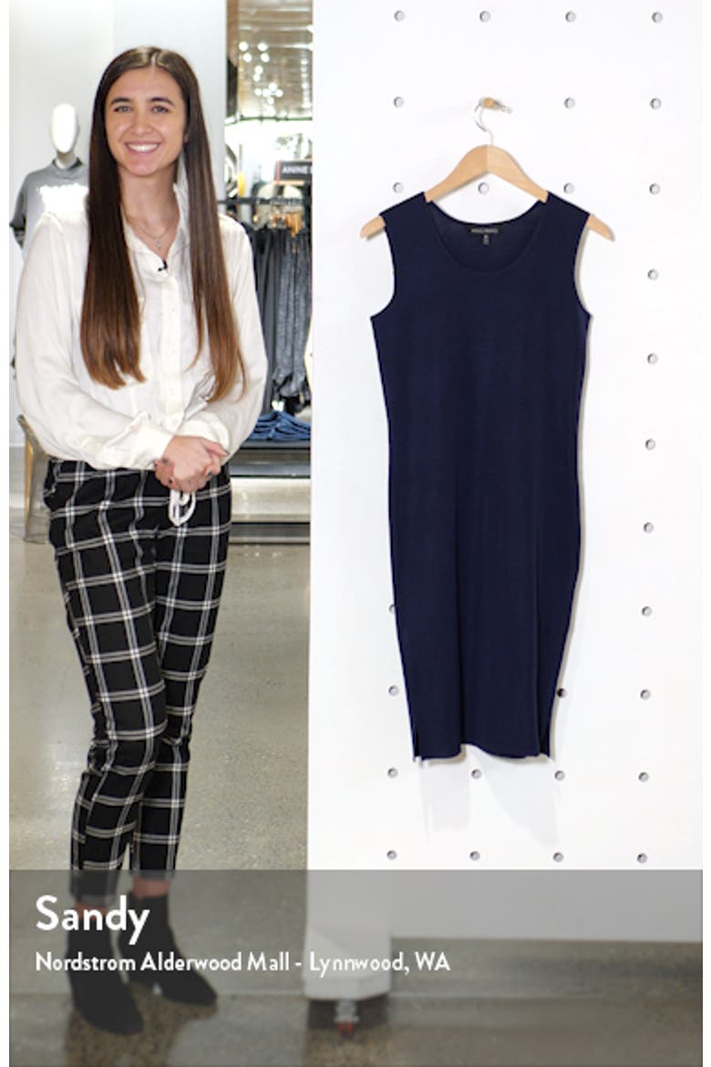 Scoop Neck Knit Sheath Dress video
