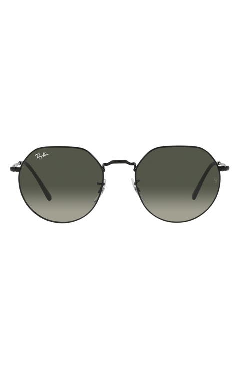 Jack 53mm Round Sunglasses