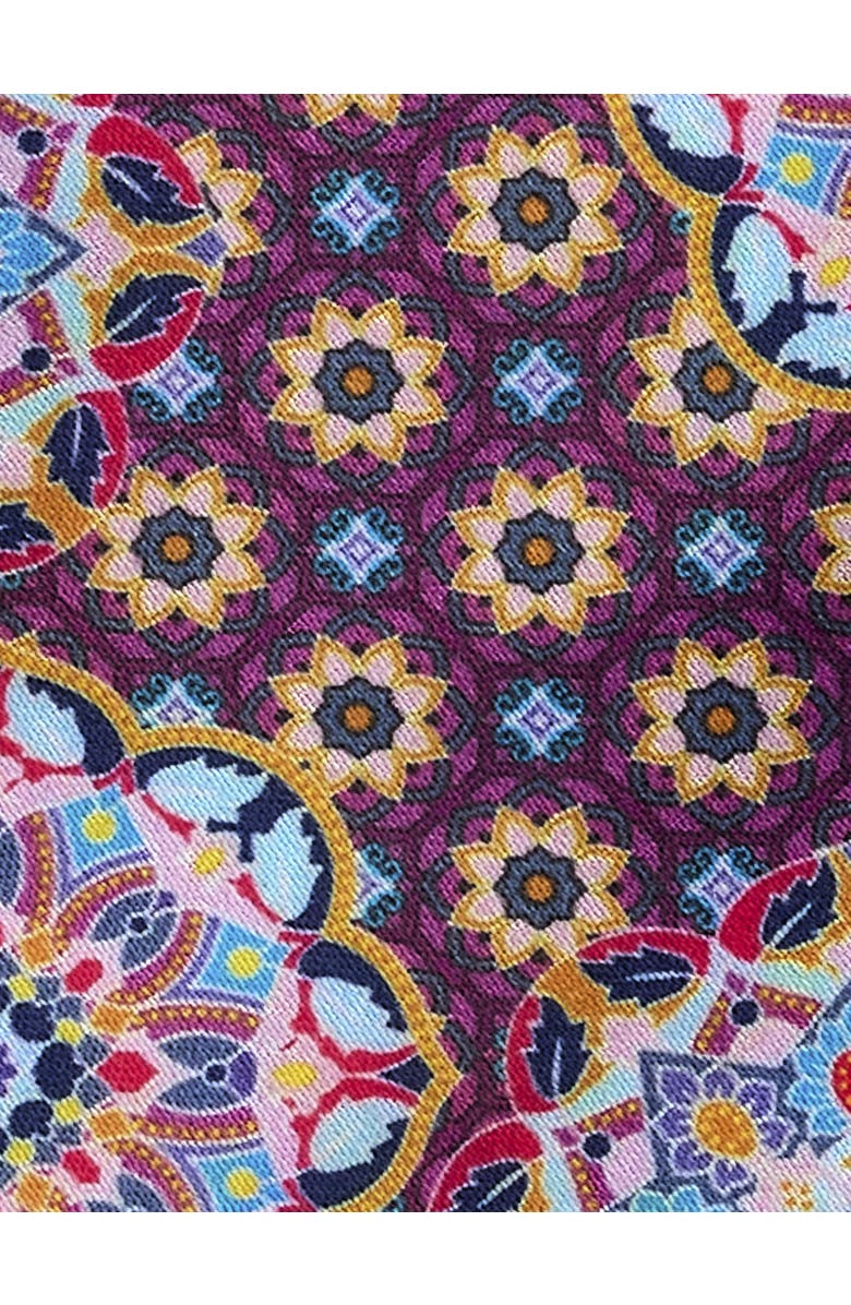 Synrgy by DXL Digital Medallion Tie, Alternate, color, Purple