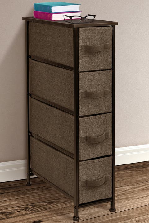 Pink 4 Drawers Chest Dresser