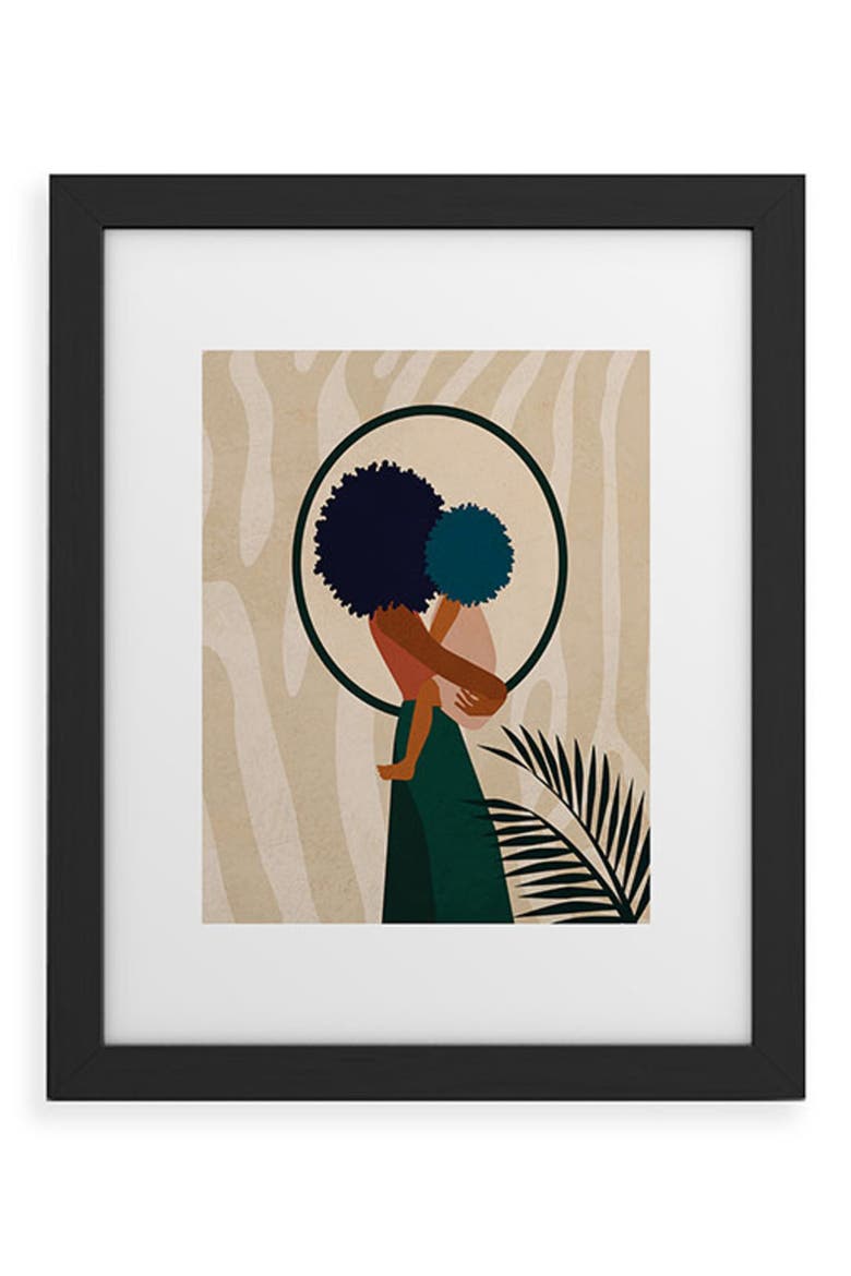 Stay Home No. 3 Framed Wall Art, Main, color, BLACK FRAME 16X20