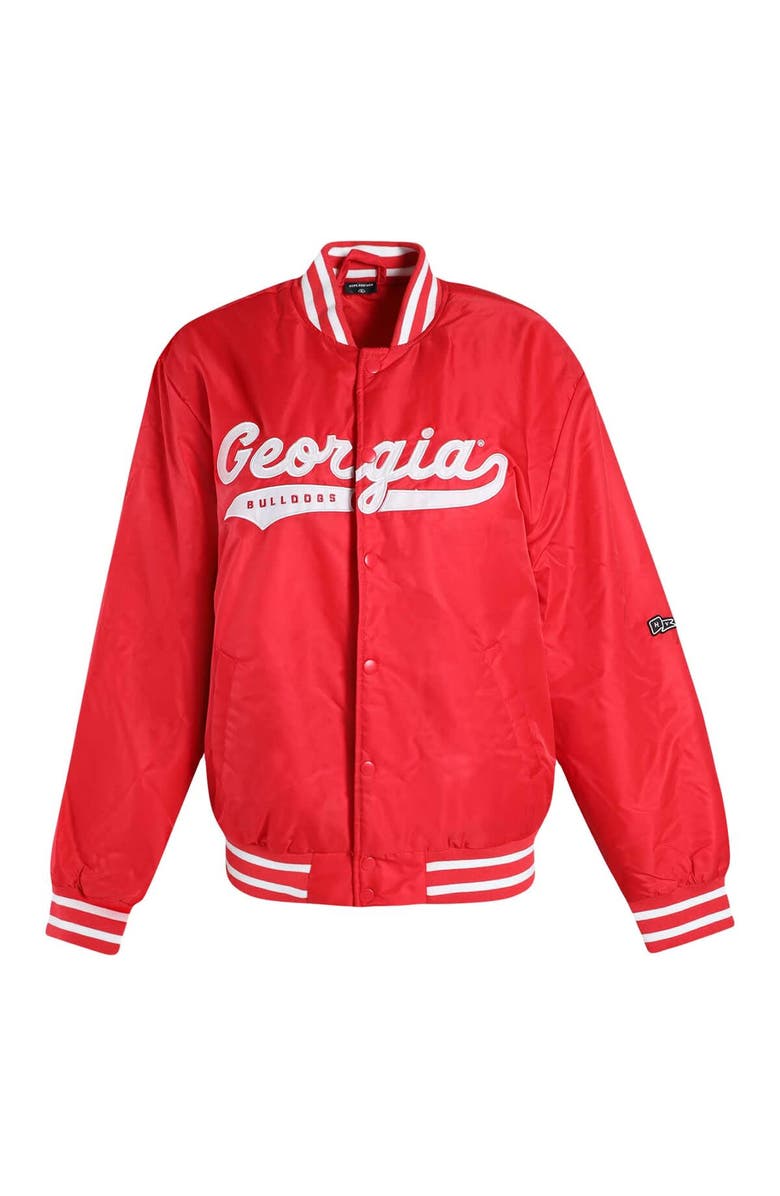 Hype and Vice Women's Hype and Vice Red Georgia Bulldogs A-Game Varsity Full-Snap Jacket, Alternate, color, Red