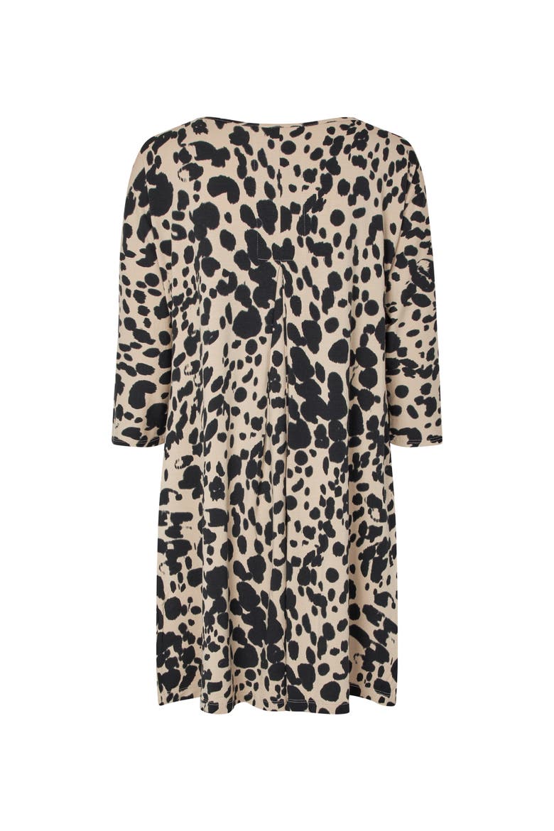 Gertine Printed Tunic, Alternate, color, Oxford Tan