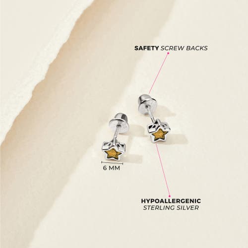 Shop In Season Jewelry Cubic Zirconia Birthstone Star Earrings In November