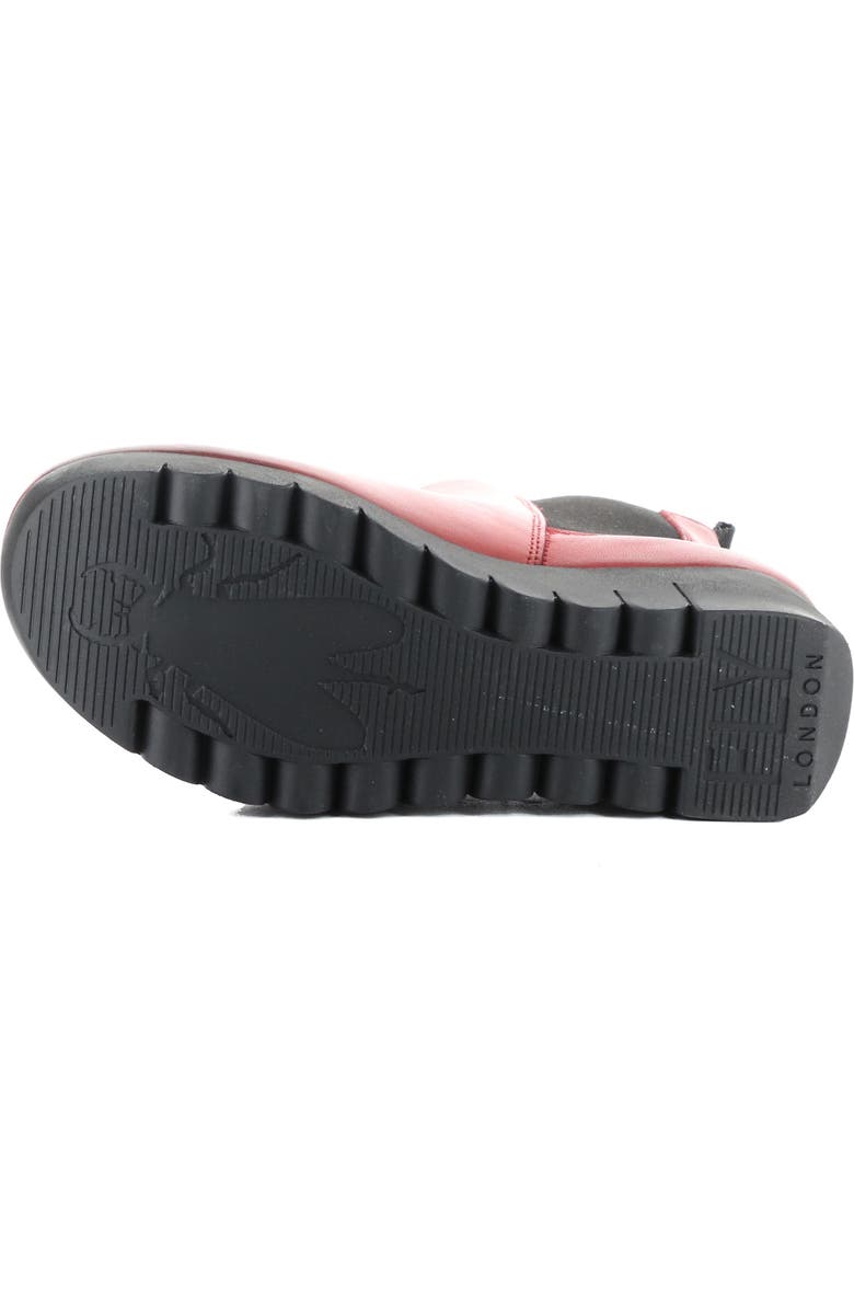 Fly London Vaze Chelsea Boot, Alternate, color, Red Burn