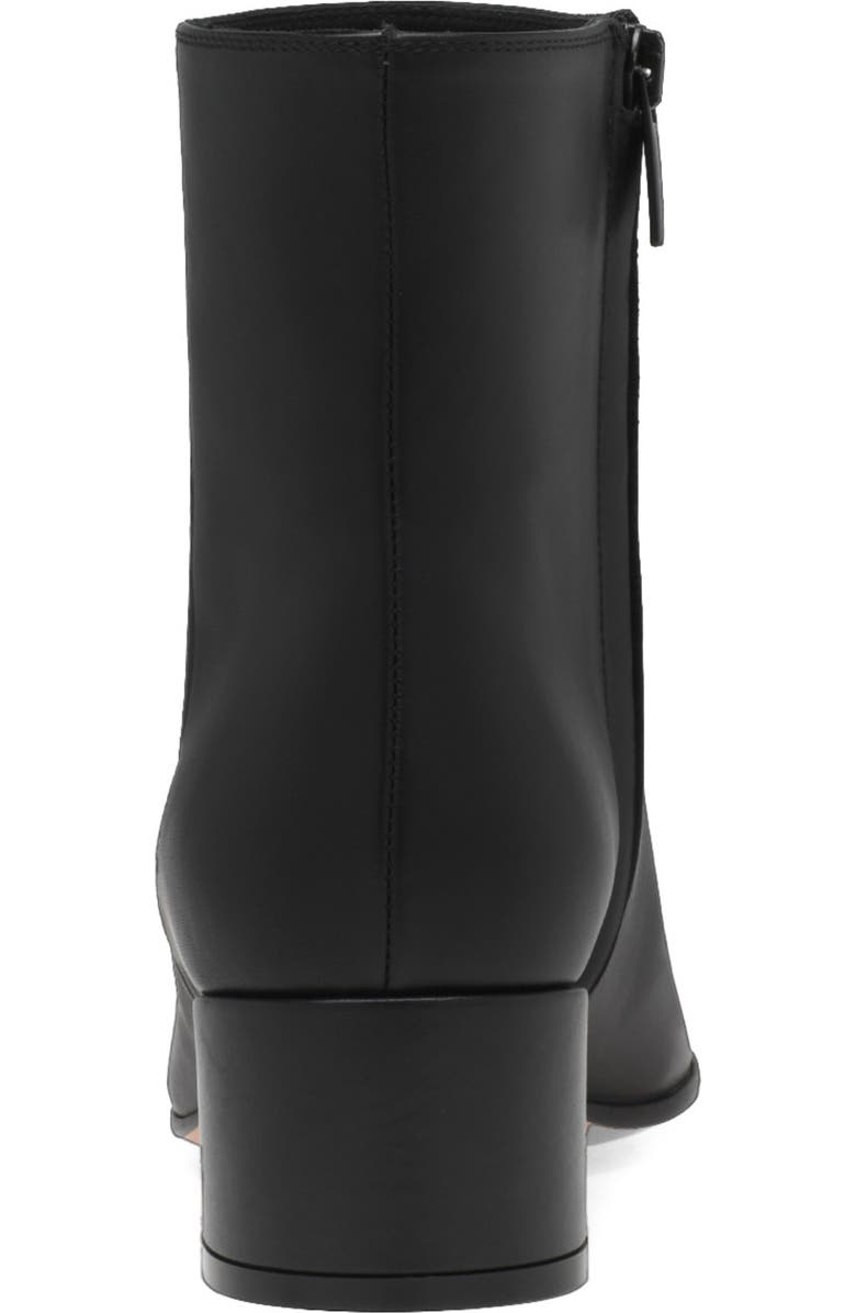 Gianvito Rossi Joelle 45 Booties, Alternate, color, Black Leather