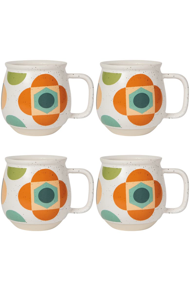 Danica Brands Formation Disco Mug - Set of 4, Main, color, Multicolor