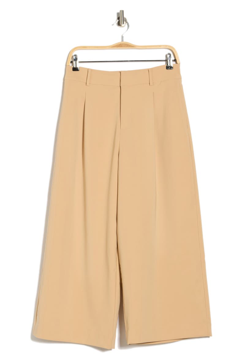 Pleat Front Culottes, Alternate, color, CUBAN SAND