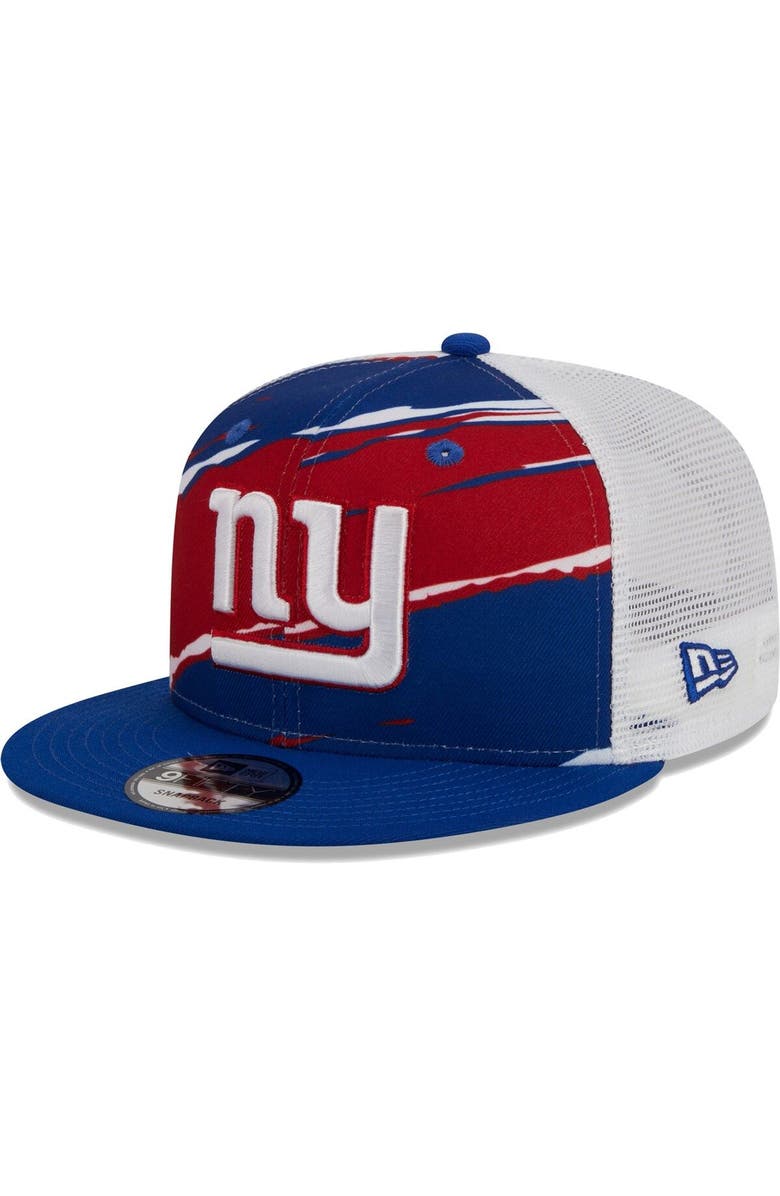 New Era Men's New Era Royal New York Giants Tear Trucker 9FIFTY Snapback Hat, Main, color, Royal