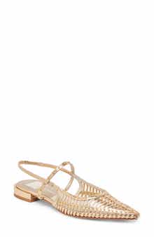 Dolce Vita Phinly Pointed Toe Slingback Flat