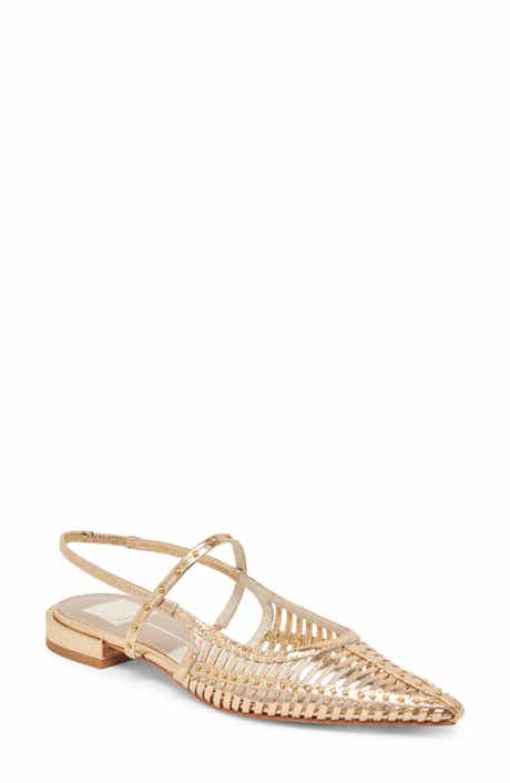 Dolce Vita Phinly Pointed Toe Slingback Flat